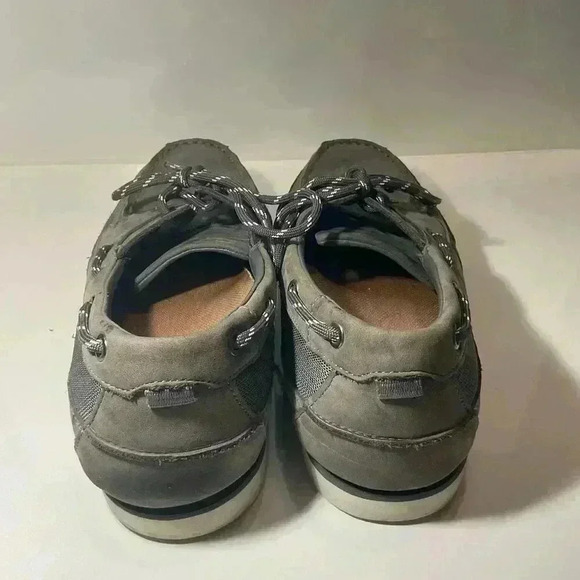 Sebago Men’s Dockside Crest Vent Graphite Collection Casual Boat shoes size 9.5 - Picture 2 of 9